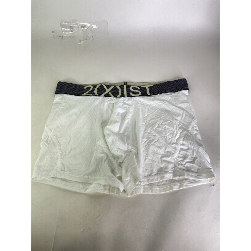 2xist Performance Lightning Speed Mesh Low Rise Trunks White Underwear Mens M